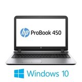 Laptop HP ProBook 450 G3, Intel i5-6200U, 128GB SSD, 15.6 inci, Webcam, Win 10 Home